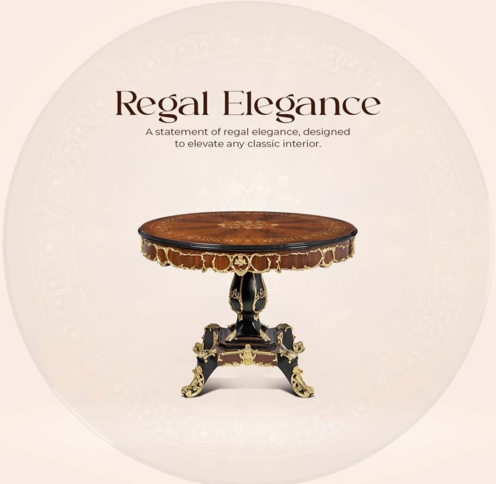 Luxury Sheesham wood dining table – handcrafted furniture in Pakistan