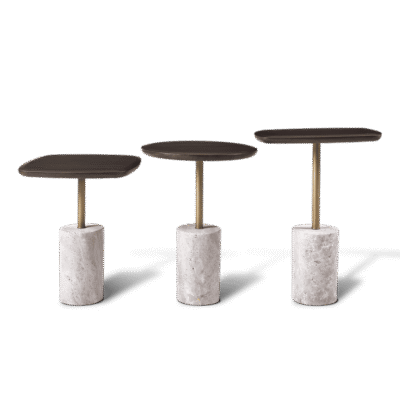 Marble nest of table