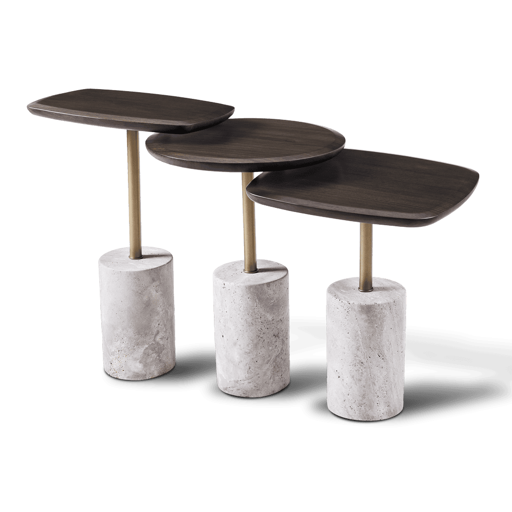 Marble nest of table