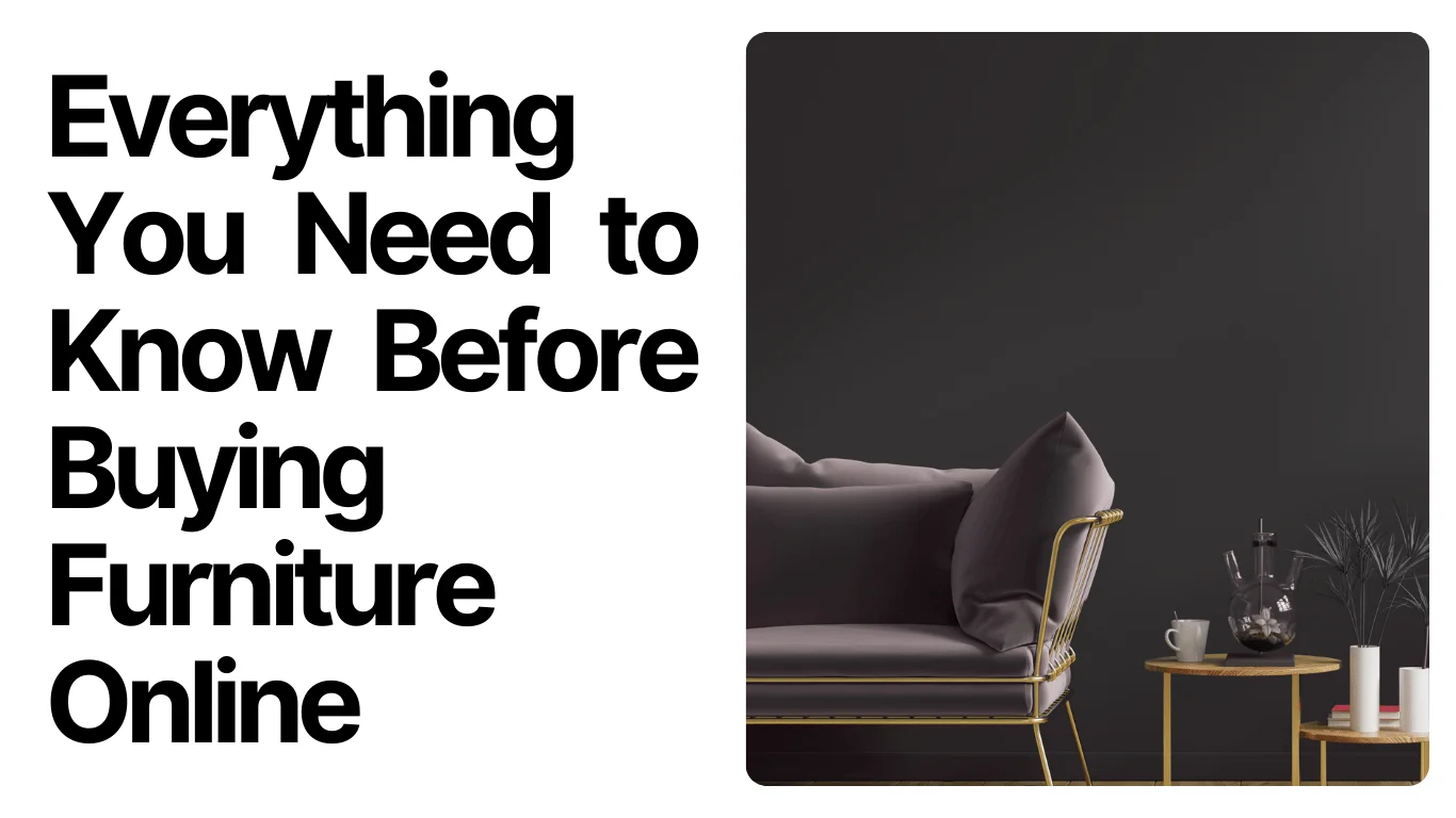 Online furniture shopping in Pakistan complete buying guide featuring modern sofa design